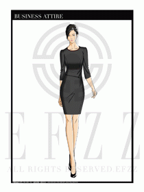 夏季時(shí)尚OL女裝職業(yè)裝設(shè)計(jì)圖535