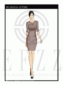 夏季時(shí)尚OL女裝職業(yè)裝設(shè)計(jì)圖556