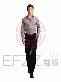 男裝長袖襯衫061