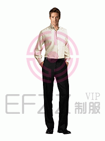 男裝長袖襯衫062