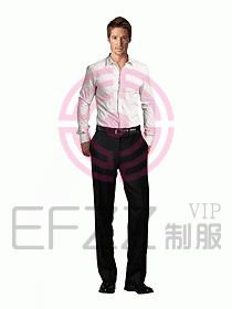 男裝長袖襯衫068