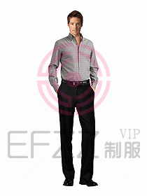 男裝長袖襯衫079