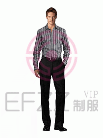 男裝長袖襯衫090