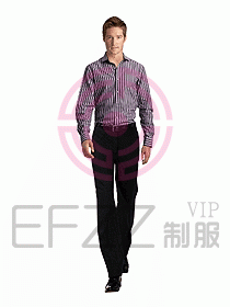 男裝長袖襯衫092