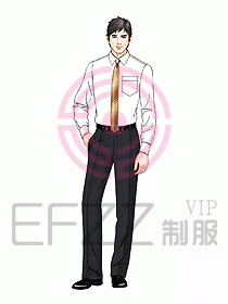 男裝長(zhǎng)袖襯衫098