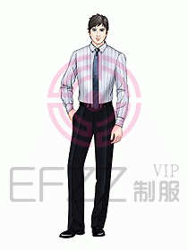 男裝長袖襯衫116