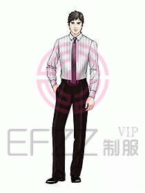 男裝長袖襯衫115