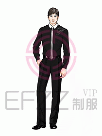 男裝長袖襯衫139