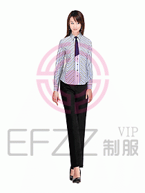 女裝長袖襯衫084