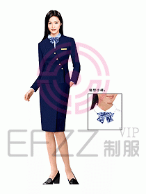 超市服務(wù)員服裝014