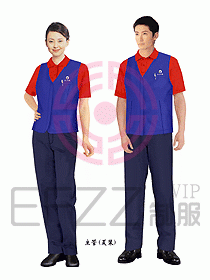 超市服務員服裝038