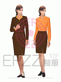 超市服務(wù)員服裝050