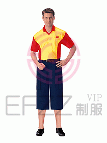 超市服務員服裝051