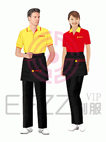 超市服務員服裝060