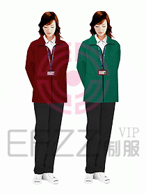 超市服務員服裝079