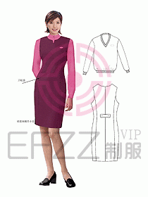 超市服務(wù)員服裝078