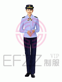 保安服長(zhǎng)袖制服025