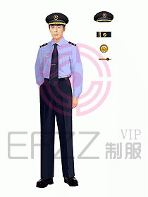 保安服長(zhǎng)袖制服026