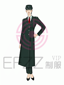 公交汽運(yùn)乘務(wù)員制服003
