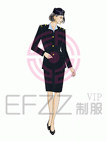 公交汽運(yùn)乘務(wù)員制服065