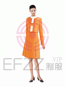 接待服務員服裝003