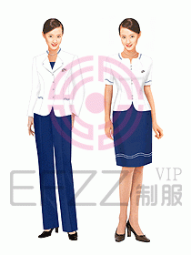 接待服務員服裝019