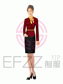 接待服務員服裝041