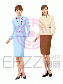 接待服務員服裝043