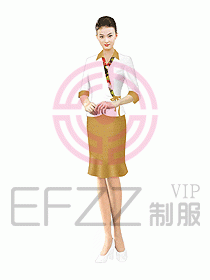 接待服務員服裝049