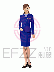 接待服務員服裝061