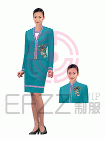 接待服務員服裝067