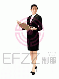 接待服務員服裝086