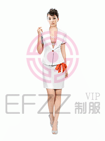 接待服務員服裝095