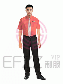 接待服務員服裝124