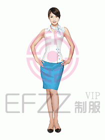 接待服務員服裝128