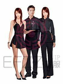 夜總會(huì)服務(wù)員服裝083