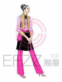 夜總會服務員服裝093