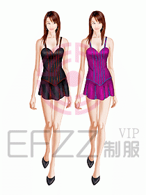 夜總會(huì)服務(wù)員服裝100