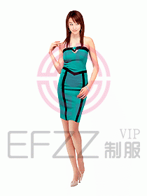 夜總會DJ小姐服162