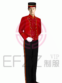 酒店門童制服114
