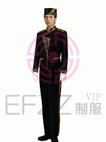 酒店門童制服121