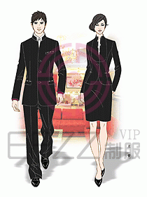 前廳大堂服務生制服192