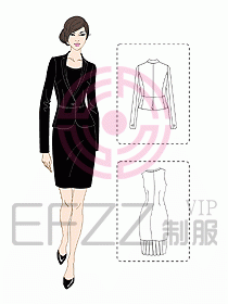 前廳大堂服務(wù)生制服201