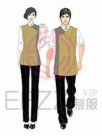 客房服務員服裝110