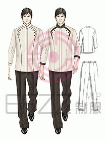 客房服務員服裝114