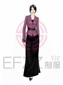 西餐咨客服裝177