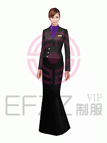 西餐咨客服裝183