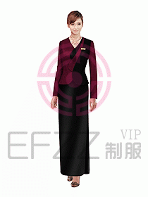 西餐咨客服裝188