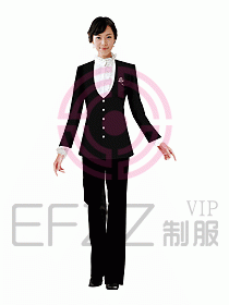 西餐領班接待服裝016