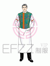西餐領班接待服裝027